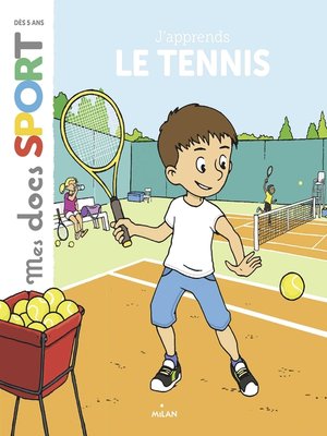 cover image of J'apprends le tennis